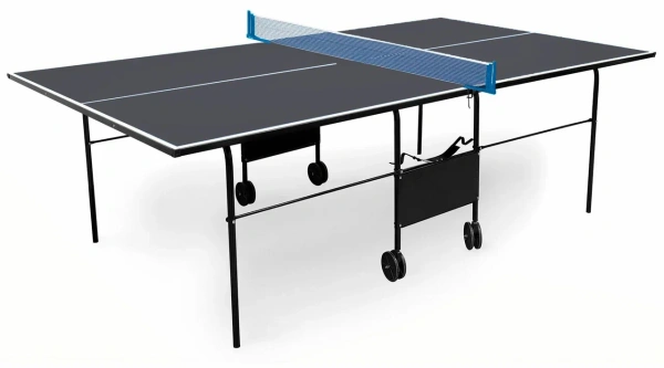 Теннисный стол всепогодный "Standard Pro Outdoor" (коричневый) с сеткой