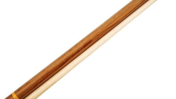 Двухсоставной бильярдный кий для русской пирамиды Classic "W-6063" (коричневый)