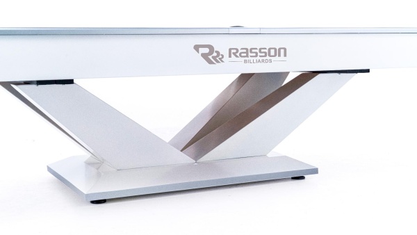 Бильярдный стол для пула "Victory II Plus" 8 ф (белый, сланец 30 мм)